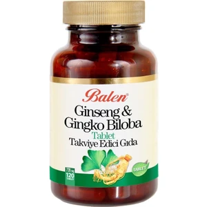 Ginseng & Ginkgo Biloba 720 Mg 120 Tablet
