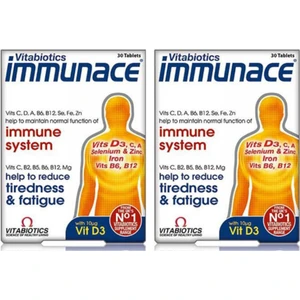 Immunace Vitabiotics Immunace Immune System 30 Tablet 2'Li