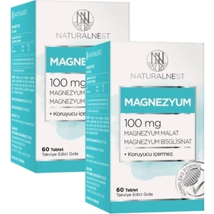 Magnezyum 60 Tablet 2 Kutu