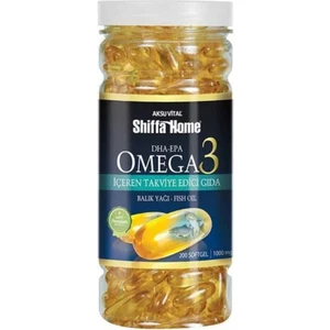Aksu Vital Shiffa Home Omega3 Yumuşak 1000 Mg X 200 Kapsül