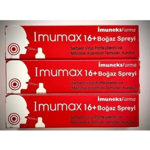 Imumax Boğaz Spreyi+16 30 Ml*3 Adet