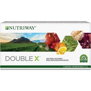 Nutriway Amway Double X 31 Günlük Ürün Nutrıway™ [ 31 Günlük Ürün Kutu ( 186 Tablet)]