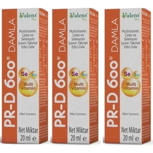 Prd 600 Damla 20 Ml 3 Adet
