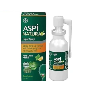 Aspinatura Nane & Limon Boğaz Spreyi 20 Ml