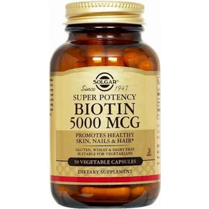 Vevitamin Biotin 5000 Mg 50 Kapsül Solgar