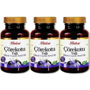 Çörekotu Yağı Yumuşak Kapsül 80 Softjel X 3 Adet