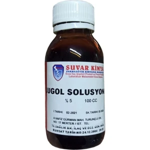 Suvar Kimya Lugol Çözeltisi %5 100 ml