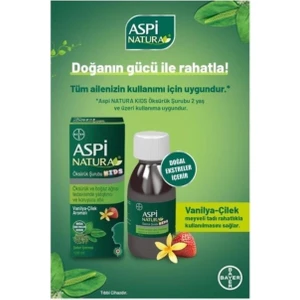 Aspinatura Kids Şurubu Vanilya & Çilek 120 Ml