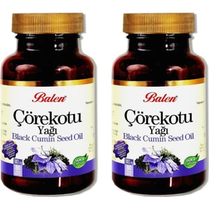 Çörekotu Yağı Yumuşak Kapsül 80 Softjel 2 Adet