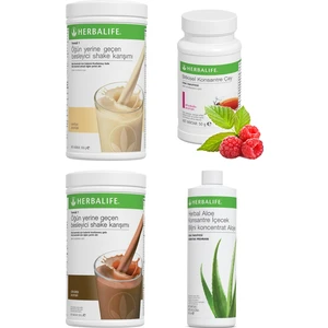 Shake Vanilyalı Çikolatalı 1 Adet Aloe Vera 1 Adet Ve Ahududulu Çay 50 Gr 1 Adet