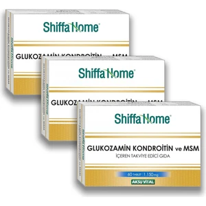 Shiffa Home Aksuvital Shıffa Home Glucosamine Chondroitine Msm 60 Tablet X 3 Adet