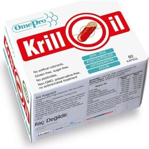 Krill Yağı Krill Oil Omepro® Krill Yağı 60 Kapsül Anti Krill