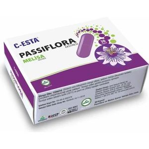 C-Esta Passiflora Melisa Ekstresi 30 Kapsül