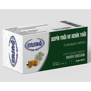 Aspir Yağı Ve Kekik Yağı Kapsül Bitkisel Takviye Edici Gıda