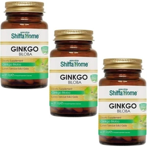 Shiffa Home 3 Adet Aksu Vital Ginkgo Biloba Ginko Biloba 60 Kapsül X 3 X 620 Mg