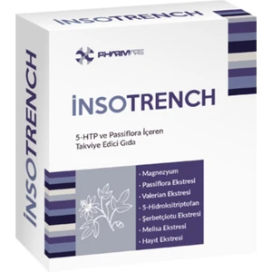 Insotrench - 5-Hidroksitriptofan ve Passiflora Içeren Takviye Edici Gıda
