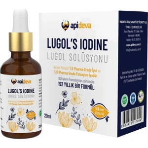 %5 Lugol Solüsyonu 20 Ml (Gimdes Sertifikalı)