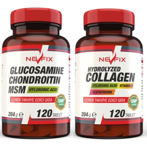 Collagen 120 Tablet Glucosamine Chondroitin Msm 120 Tablet