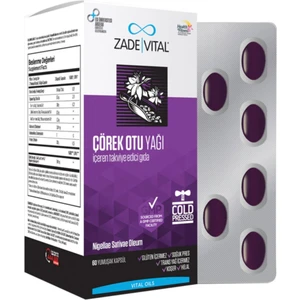Zade Vital Çörek Otu Yağı Blister 60 Kapsül