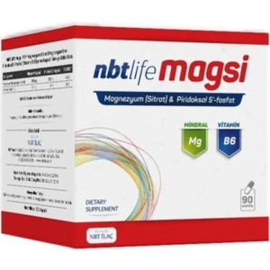 Nbt Ilaç Nbt Life Magsi, Magnezyum 90 Kapsül