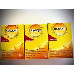 30 Fılm Tablet(Koenzim Q10)*3 Adet