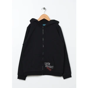 Funky Rocks Sweatmont, 13-14 Yaş, Siyah