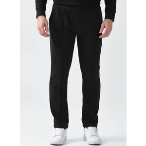 Lastikli Bel Dar Paça Siyah Erkek Chino Pantolon ADVERT2