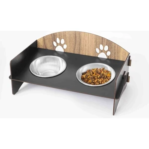 Kedi Mama Kabı ıkili Mama Kabı Mdf Kedi Mama Su Kabı Kedi Yemek Kabı