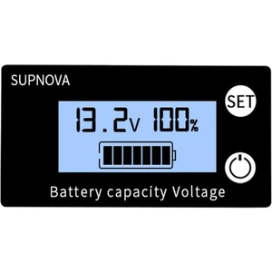 Dc 8-100V Lityum Pil / Akü Kapasite Göstergesi - Mavi