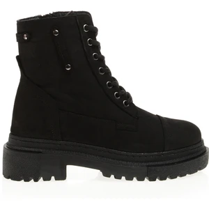 Deri Siyah Kadın Bot BUL-230616 Kadın Deri Bot