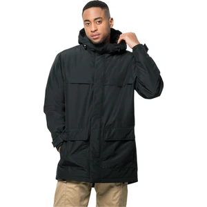 Jack Wolfskin Siyah Erkek Mont 1115471-6000 Wınterlager Parka M