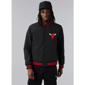 New Era Siyah Erkek Mont 60284773TEAM Logo Bomber Jacket Chı