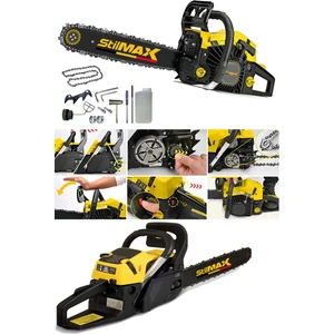 Yellow STL9500 Benzinli Ağaç Motorlu Testere Magnezyum Karter 50 cm Pala Orman Motoru