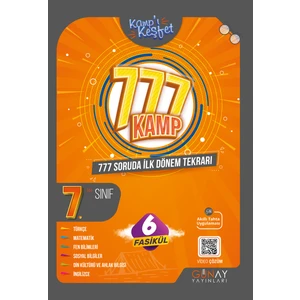 Günay Yayınları 7. Sınıf Ilk Dönem Kamp Kitabı (Kampı Keşfet)