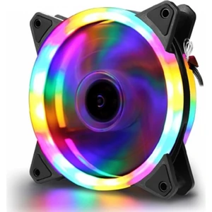 Geveze Store Rgb Lightning Coling Fan