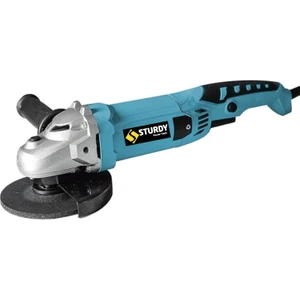 1800 W Devir Ayarlı Çift Metal Dişli Şanzuman Demir Metal Kesme Taşlama Makinesi 125 mm Mavi