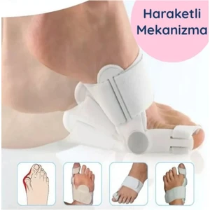 Pratik Mağazam  Baş Parmak Kemik Düzeltici Gece Ateli Hareketli Mekanizma