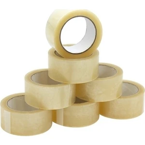 6 Adet Akrilik Koli Bandı 45MM x 40 Metre Kopmayan Koli Bandı Güçlü Koli Bandı