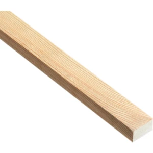 Ahşap Düz Profil 2,0 x 1,0 Cm LADİN RENDELİ