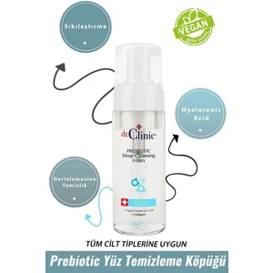 Dr. Clinic Prebiotic Yüz Temizleme Köpüğü 160 ml