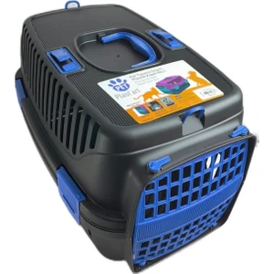 Pet Plast'art Kedi-Köpek Seyahat Taşıma Çantası 48X32,5X31CM Mavi