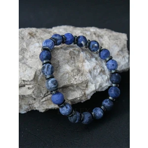 Padore Accessory Unisex - Elegant > Mavi Mat Jade Padore Doğal Taş Bileklik | Handmade