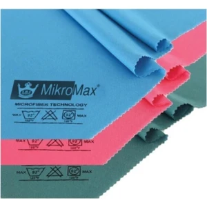 Mikrofiber Cam ve Temizlik Bezi Mikrotex 40X50 cm (3 Adet) Mavi Pembe Yeşil