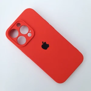 Pirok Store Apple iPhone 14 Pro (6.1) Uyumlu Kamera Korumalı Içi Kadife Silikon Kılıf