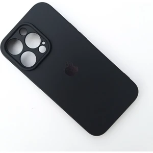 Pirok Store Apple iPhone 14 Pro (6.1) Uyumlu Kamera Korumalı Içi Kadife Silikon Kılıf