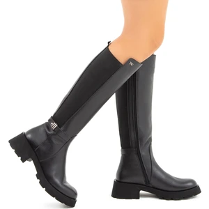 Tamer Tanca Kadın Deri Casual Çizme 33 58103 C Bn Czm Sk 22/23