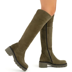 Tamer Tanca Kadın Deri Casual Çizme 33 38503 C Bn Czm Sk 22/23