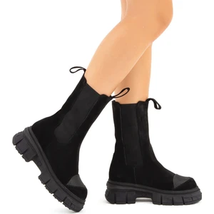 Tamer Tanca Kadın Deri Casual Bot 931 490 Bn Bot SK22/23