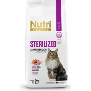 Nutri Feline Somonlu Kısırlaştırılmış Yetişkin Kedi Maması 2 kg