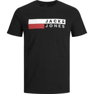 Jack & Jones Renkli Logo Baskılı Tişört-Corplogo